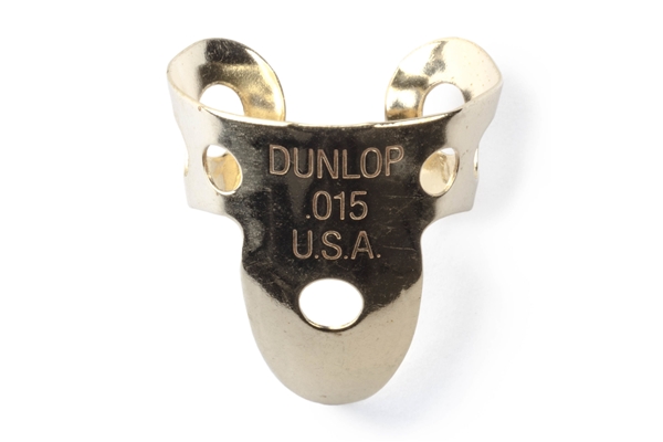 Dunlop - 37R BRASS FINGER .015 - TUBO 20 PLETTRI