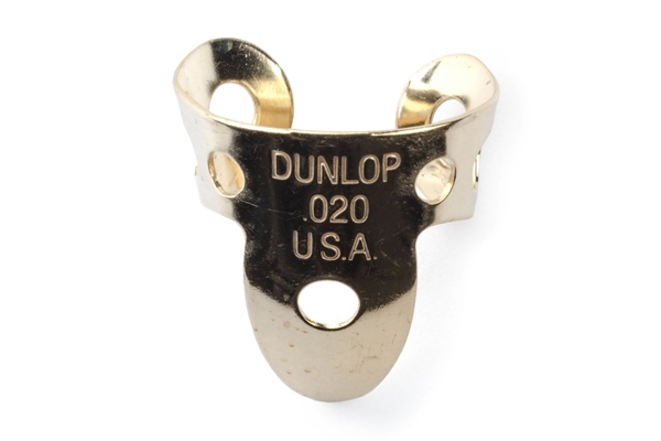 Dunlop - 37R BRASS FINGER .020 - TUBO 20 PLETTRI