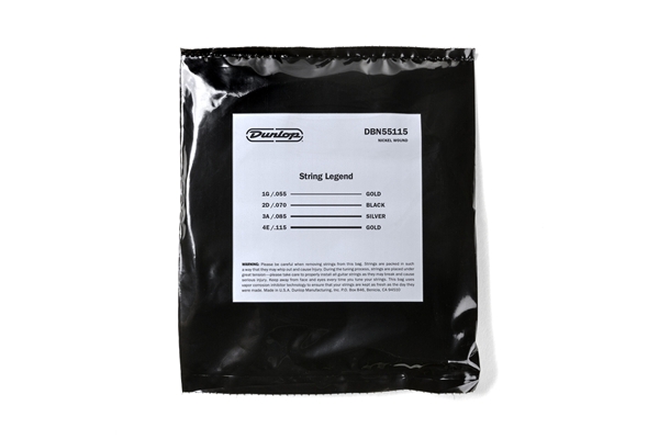 Dunlop - DBN55115 Nickel Wound, Extra Heavy Set/4
