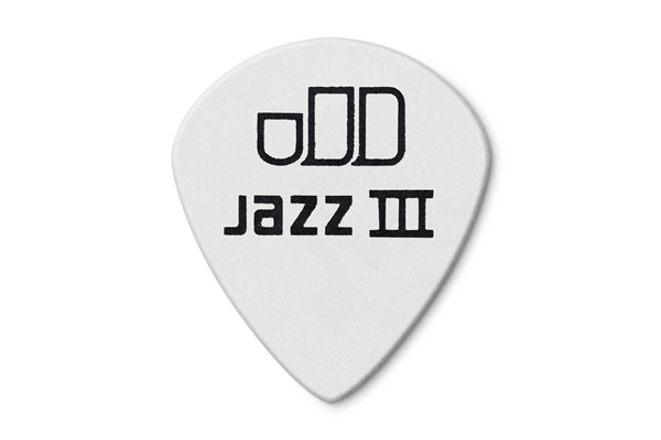 Dunlop - 478R.88 Tortex White Jazz III, .88mm