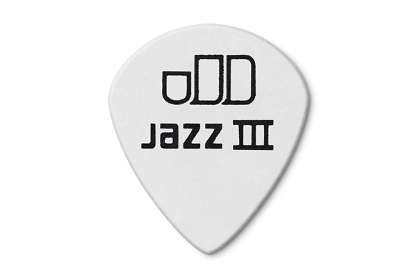 Dunlop - 478R1.0 Tortex White Jazz III, 1.0mm