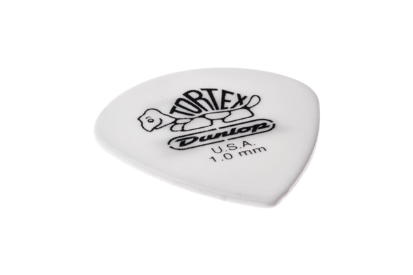 Dunlop - 478R1.0 Tortex White Jazz III, 1.0mm