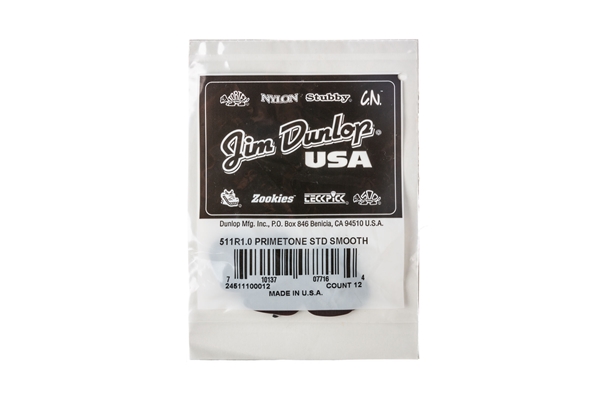 Dunlop - 511R1.0 Primetone Standard (Smooth), Refill Bag/12