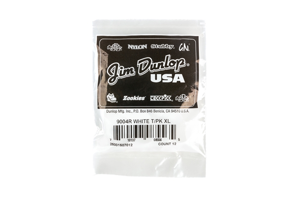 Dunlop - 9004R WHITE T/PK XL-12/BG