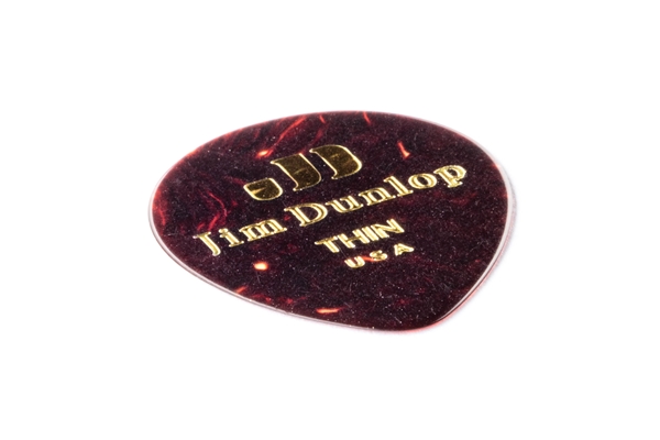 Dunlop - 485P-05TH Celluloid Teardrop, Shell Thin Player's Pack/12