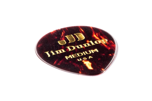 Dunlop - 485P-05MD Celluloid Teardrop, Shell Medium Player's Pack/12