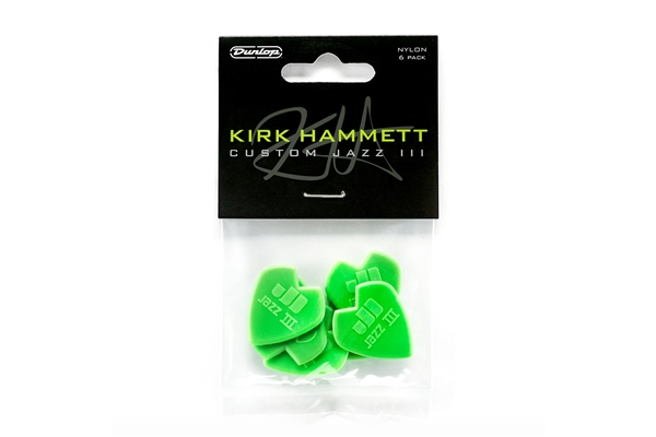 Dunlop - 47PKH3N Kirk Hammet Signature Player's Pack/6