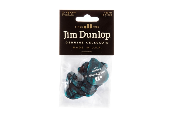 Dunlop - 483P#11 Turquoise Perloid - XHeavy