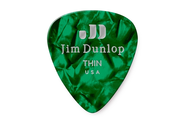 Dunlop - 483R#12 Green Perloid - Thin