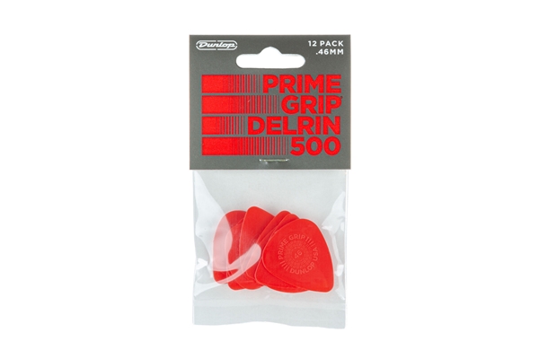 Dunlop - 450P046 Prime Grip Delrin 500 .46 mm Player's Pack/12