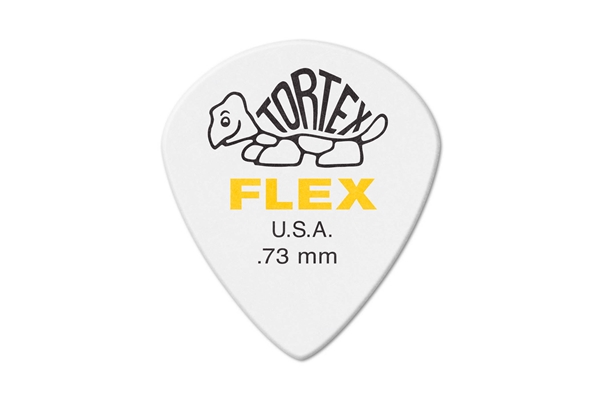 Dunlop - 466R073 Tortex Flex Jazz III XL .73 mm Bag/72