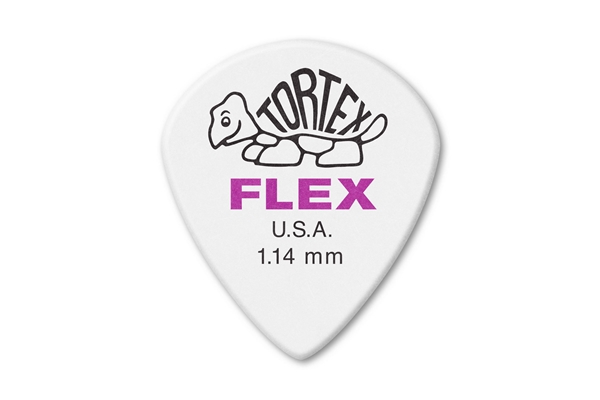 Dunlop - 466R114 Tortex Flex Jazz III XL 1.14 mm Bag/72