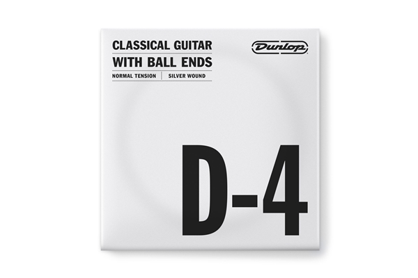 Dunlop - DCV04DNB Corda Singola Nylon 04 Avvolta Tensione Normale