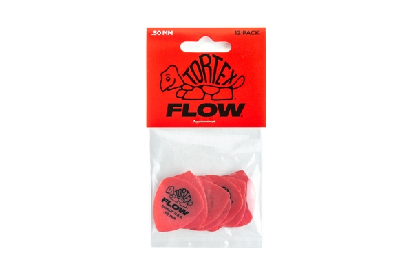 Dunlop 558P050 Tortex Flow Standard .50 mm Player's Pack/12