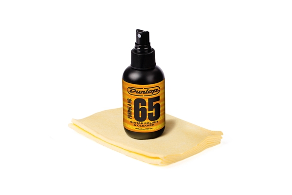 Dunlop - 654C Formula 65 Guitar Polish & Cleaner con panno