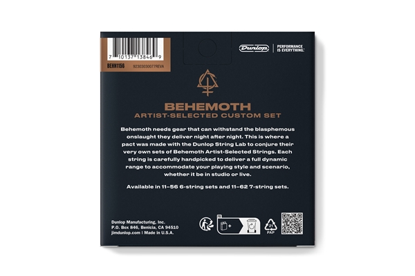 Dunlop - BEHN1156 Behemoth Artist-Selected Custom 11-56