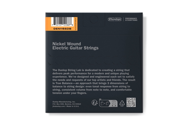 Dunlop - DEN1156DB Nickel WOund 11-56 Drop B