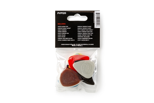 Dunlop - PVP120 Recording Pick Variety Pack/18