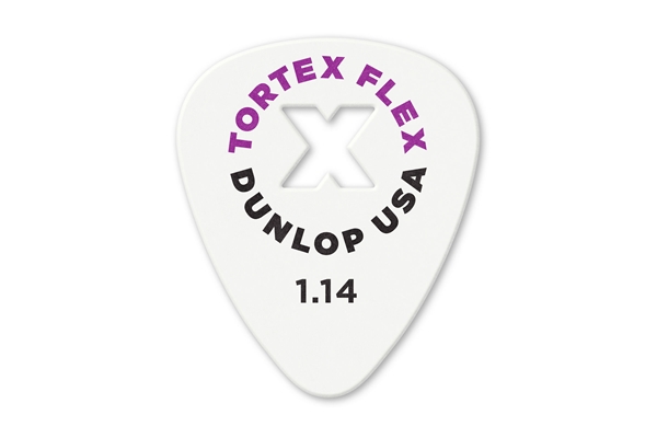 Dunlop - 428XP114 Tortex Flex X 1.14 mm Player's Pack/12