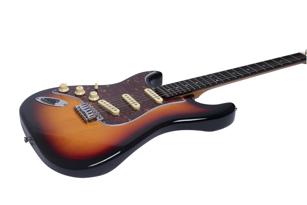 Eko Guitars - ST-300 Sunburst LH