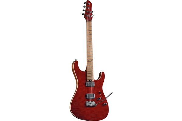 Eko Guitars - Fire 801 Musa Red Flamed