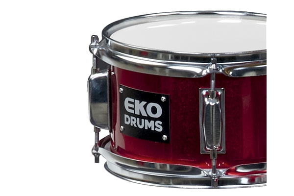 Eko Drums - ED-300 Drum kit Metallic Red - 5 pezzi