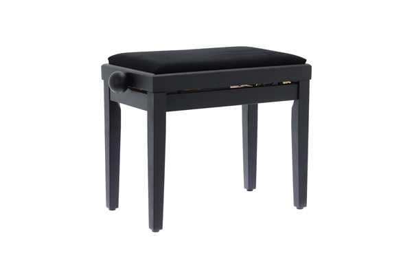 Quik Lok - PB/010 BK S Panca Nero Satinato per Pianoforte