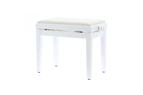 Quik Lok - PB/010 WH L Panca Bianco Lucido per Pianoforte