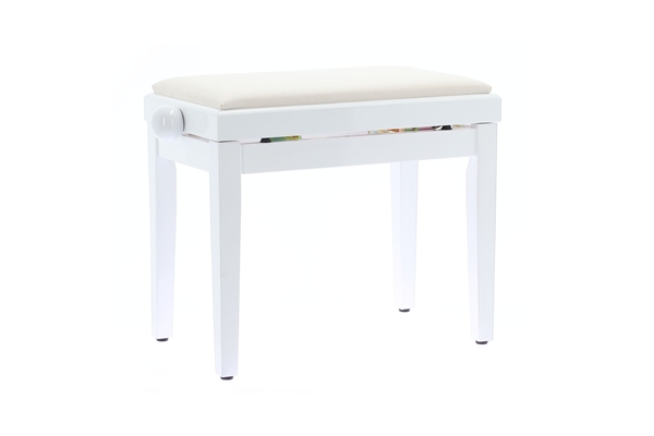 Quik Lok - PB/010 WH L Panca Bianco Lucido per Pianoforte