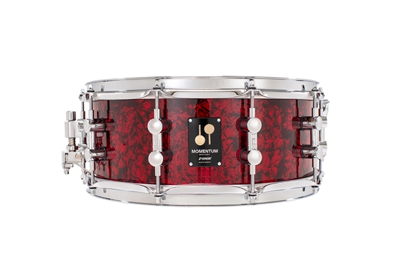 Sonor - Momentum Rullante 14x5.75 in Acero - Red Pearl