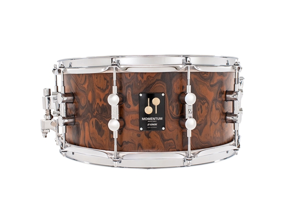 Sonor - Momentum Rullante 14x6.5 in Acero - California Burl
