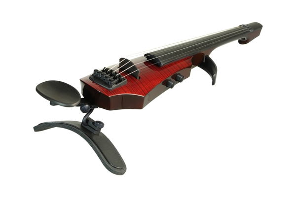 NS Design - WAV5 Electric Violin 5 Transparent Red