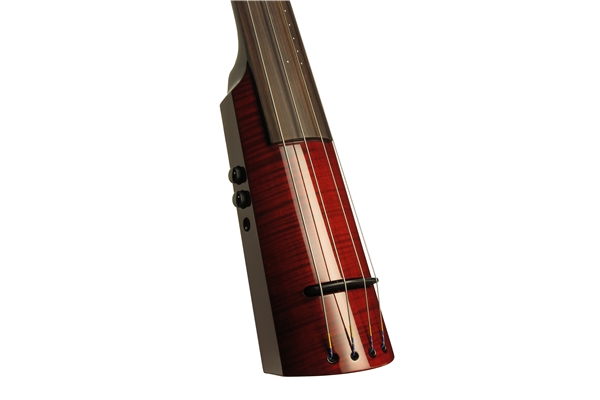 NS Design - WAV4 Electric Upright Bass 4 Transparent Red