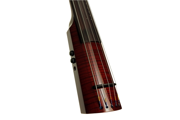 NS Design - WAV5 Electric Upright Bass 5 Transparent Red