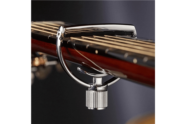 G7TH - Heritage Style 3 Wide Silver Capo