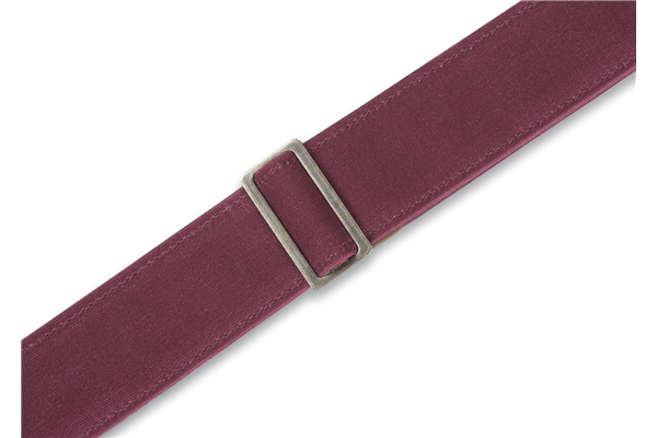 Levy's - M7WC-BRG Tracolla Traveler in tela cerata Burgundy 2