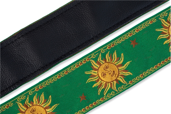 Levy's - MPJG-SUN-GRN Tracolla in tessuto Sun Motif Green 2