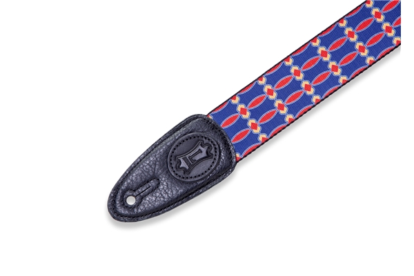 Levy's - MPLL-003 Tracolla in poliestere Blue & Red 2