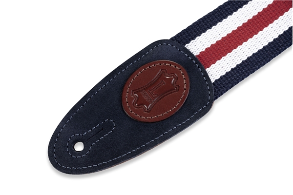 Levy's - MSSC8-RWB Tracolla in cotone Red, White & Blue 2