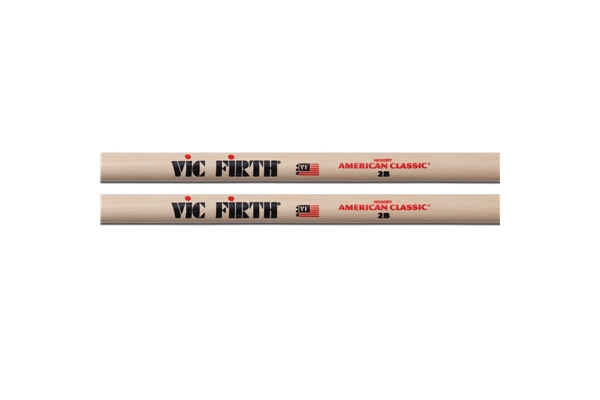 Vic Firth - 2B - Bacchette American Classic