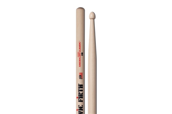 Vic Firth - 2B - Bacchette American Classic