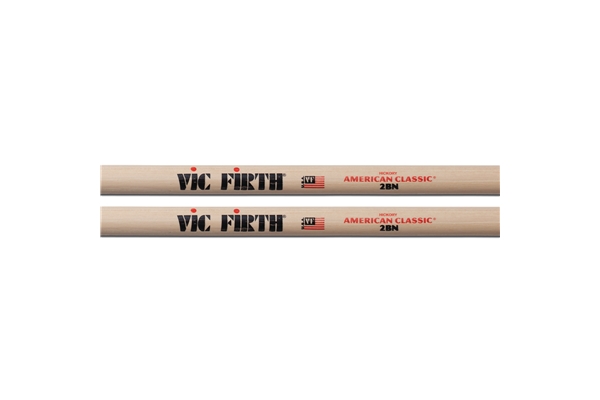 Vic Firth - 2BN - Bacchette American Classic con punta in nylon