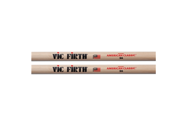 Vic Firth - 3A - Bacchette American Classic