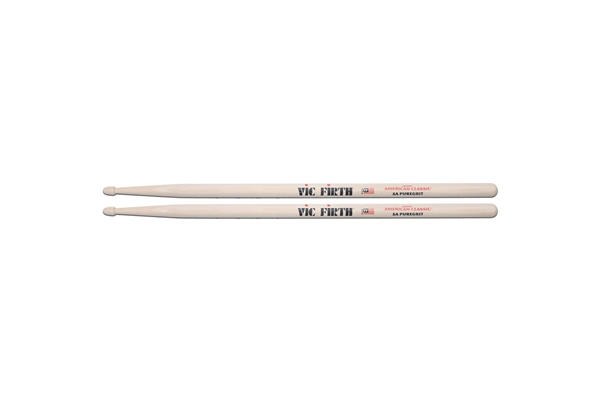 Vic Firth 5APG - Bacchette American Classic con punta in legno PureGrit