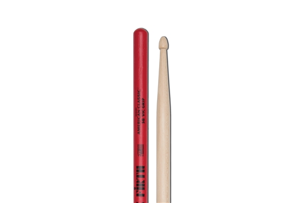 Vic Firth - 5BVG - Bacchette American Classic con punta in legno e Vic Grip