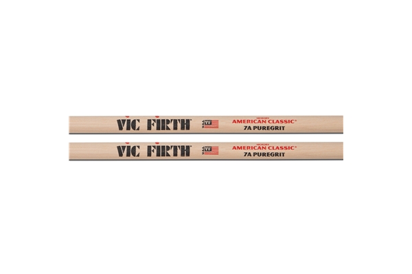 Vic Firth - 7APG - Bacchette American Classic con punta in legno PureGrit