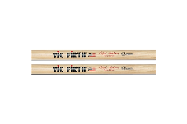 Vic Firth - SRHTSN - Corpsmaster Multi-Tenor Sticks Ralph Hardimon Nylon Signature