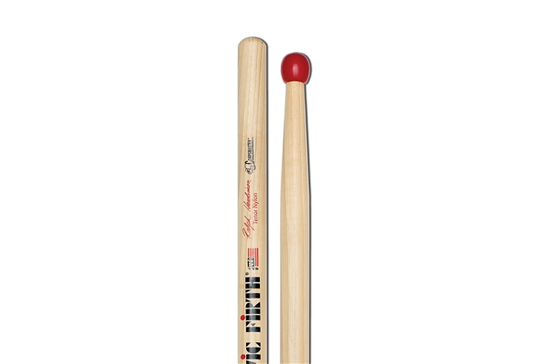 Vic Firth - SRHTSN - Corpsmaster Multi-Tenor Sticks Ralph Hardimon Nylon Signature