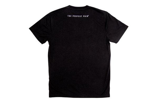 Vic Firth - PTS20LOGOL - Black Logo Tee - Large