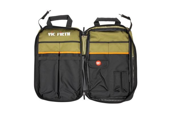 Vic Firth - VXSB0114 PROFESSIONAL STICK BAG GREEN/BLACK